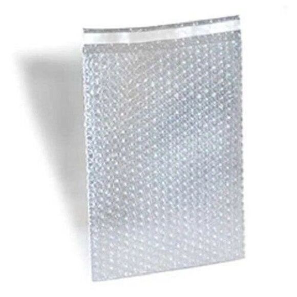 30-Pack 6x8.5 Bubble Out Pouches Bags – Clear Self-Seal Shipping Sleeves New - Picture 1 of 4